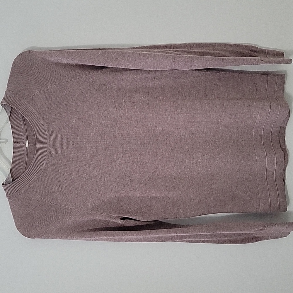 Lululemon Heather Mauve Crewneck Sweater, Size Small